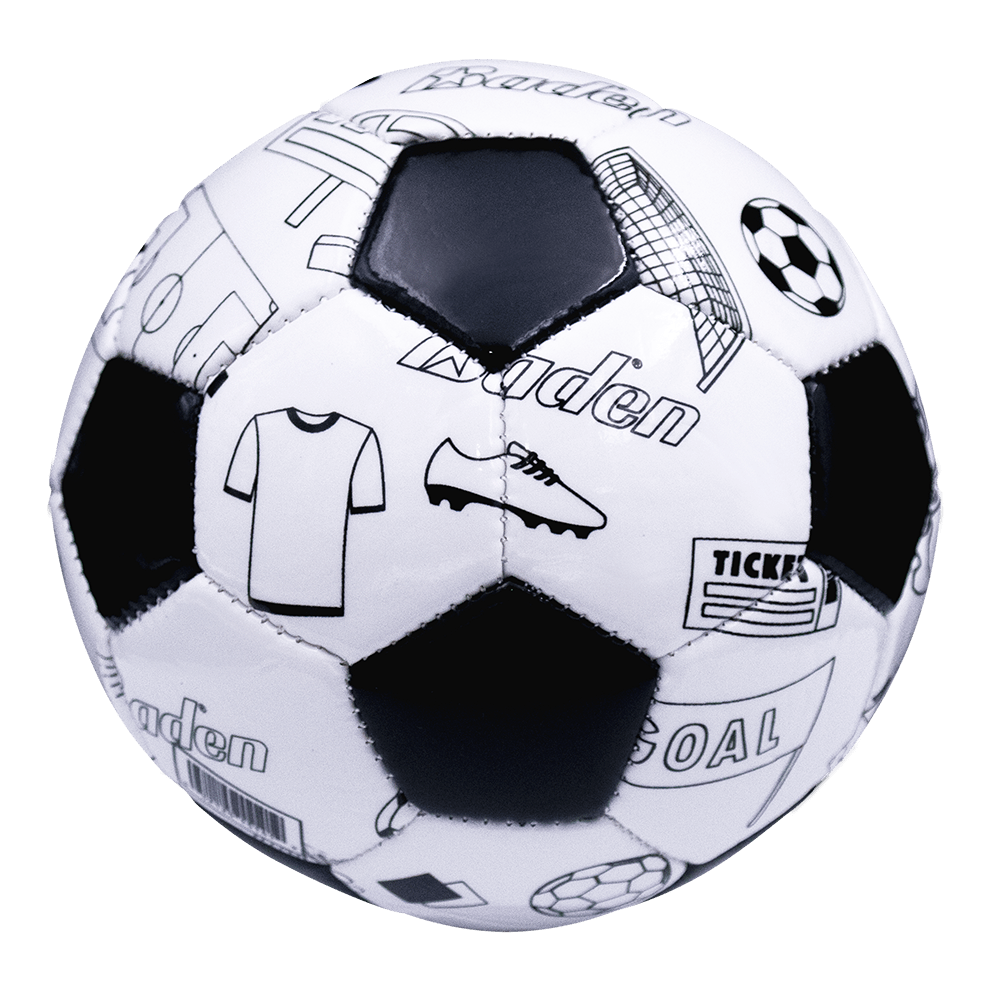 Color Your Own MINI SOCCER Ball - Maximum Velocity Sports