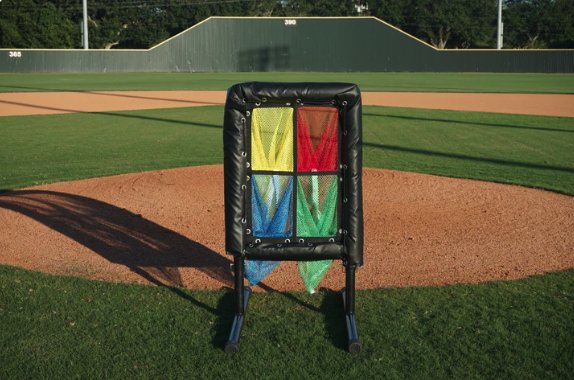 Colored 4 Hole Pitch Target - Maximum Velocity Sports