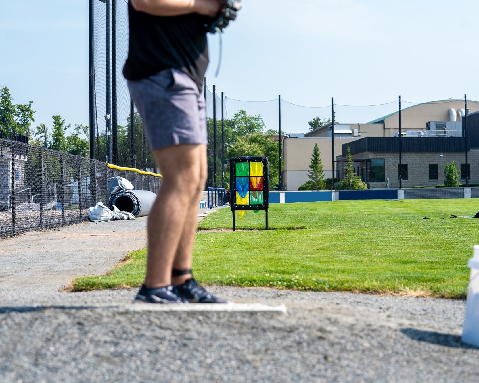 Colored 6 Hole Pitch Target - Maximum Velocity Sports