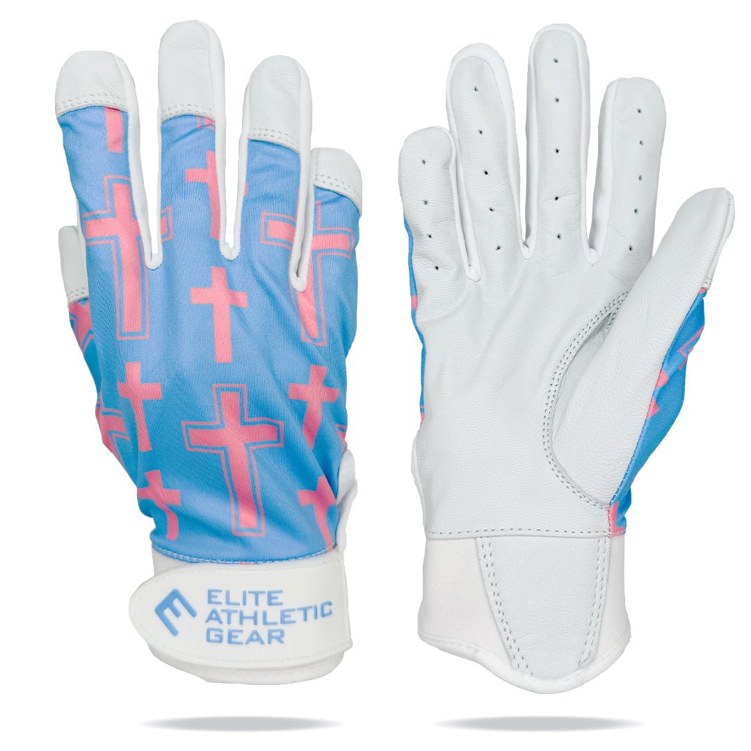 Cotton Candy Cross Batting Gloves - Maximum Velocity Sports