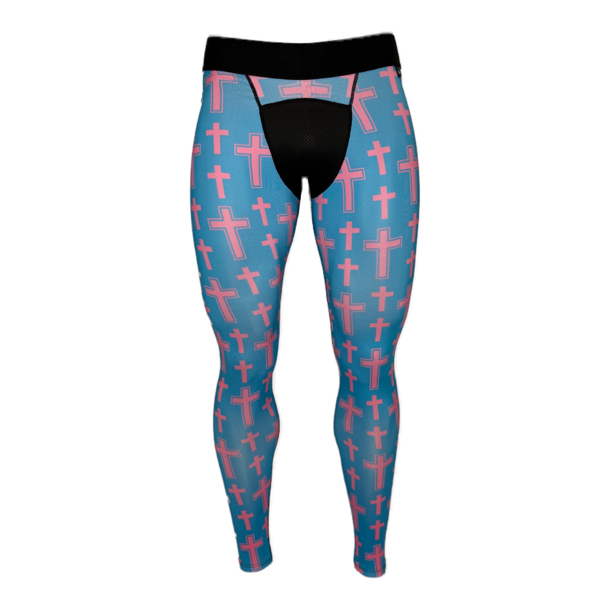 Cotton Candy Cross Compression Tights - Maximum Velocity Sports
