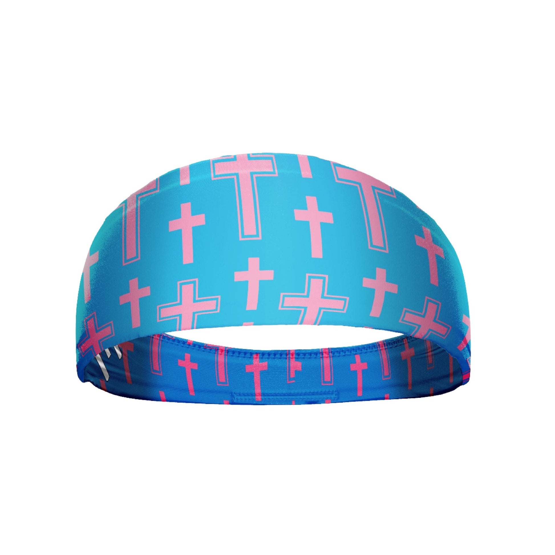 Cotton Candy Cross Headband - Maximum Velocity Sports