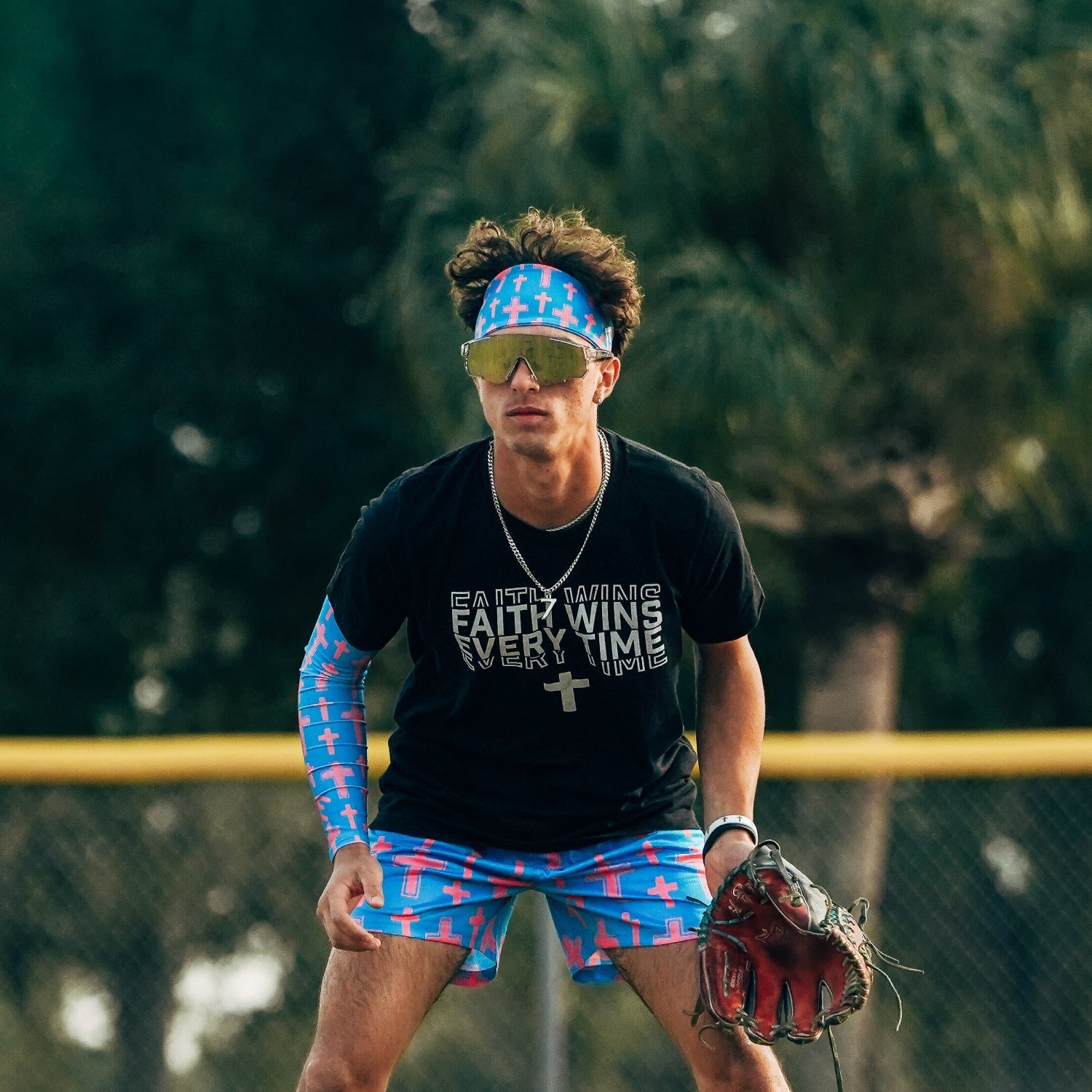 Cotton Candy Cross Headband - Maximum Velocity Sports