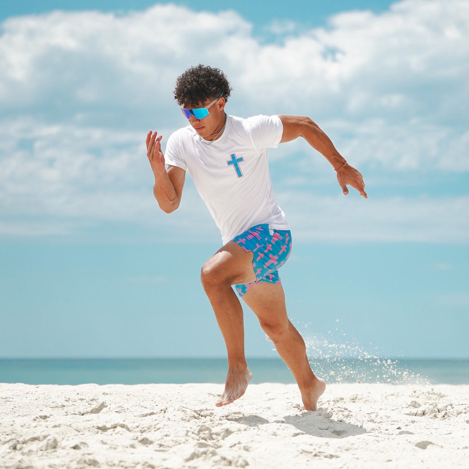 Cotton Candy Cross Shorts - Maximum Velocity Sports