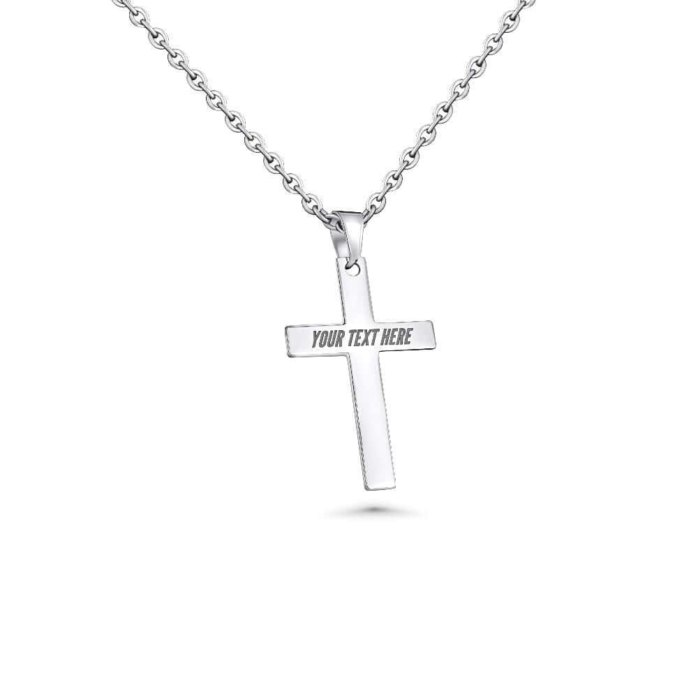 Customizable Cross Necklace - Maximum Velocity Sports