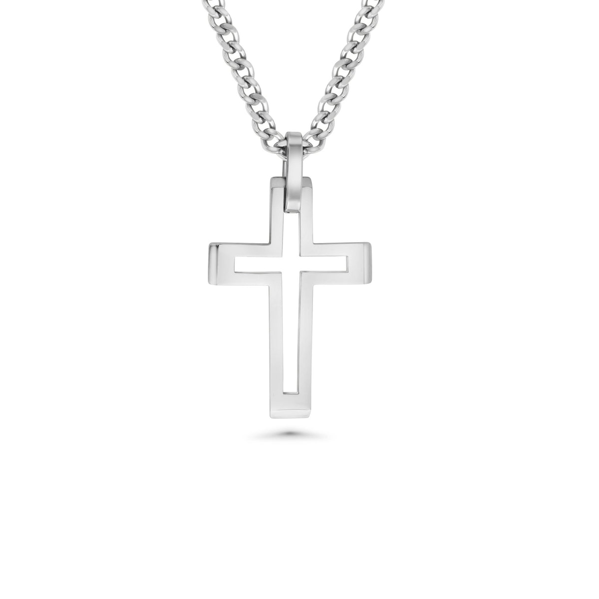 Cut Out Cross Necklace - Maximum Velocity Sports
