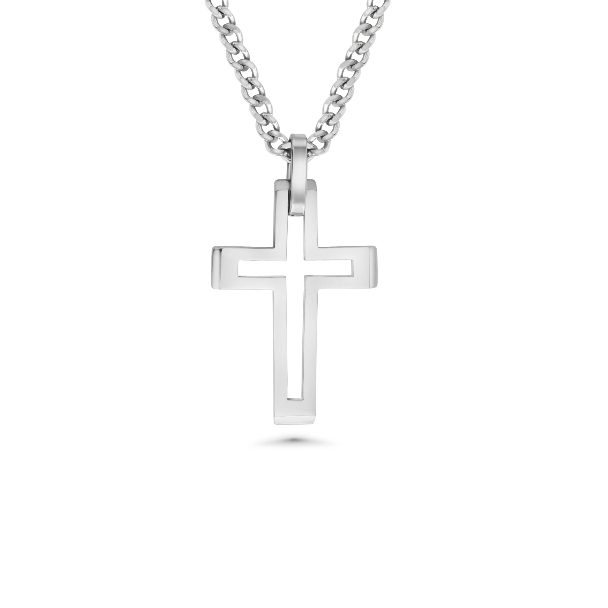 Cut Out Cross Necklace - Maximum Velocity Sports