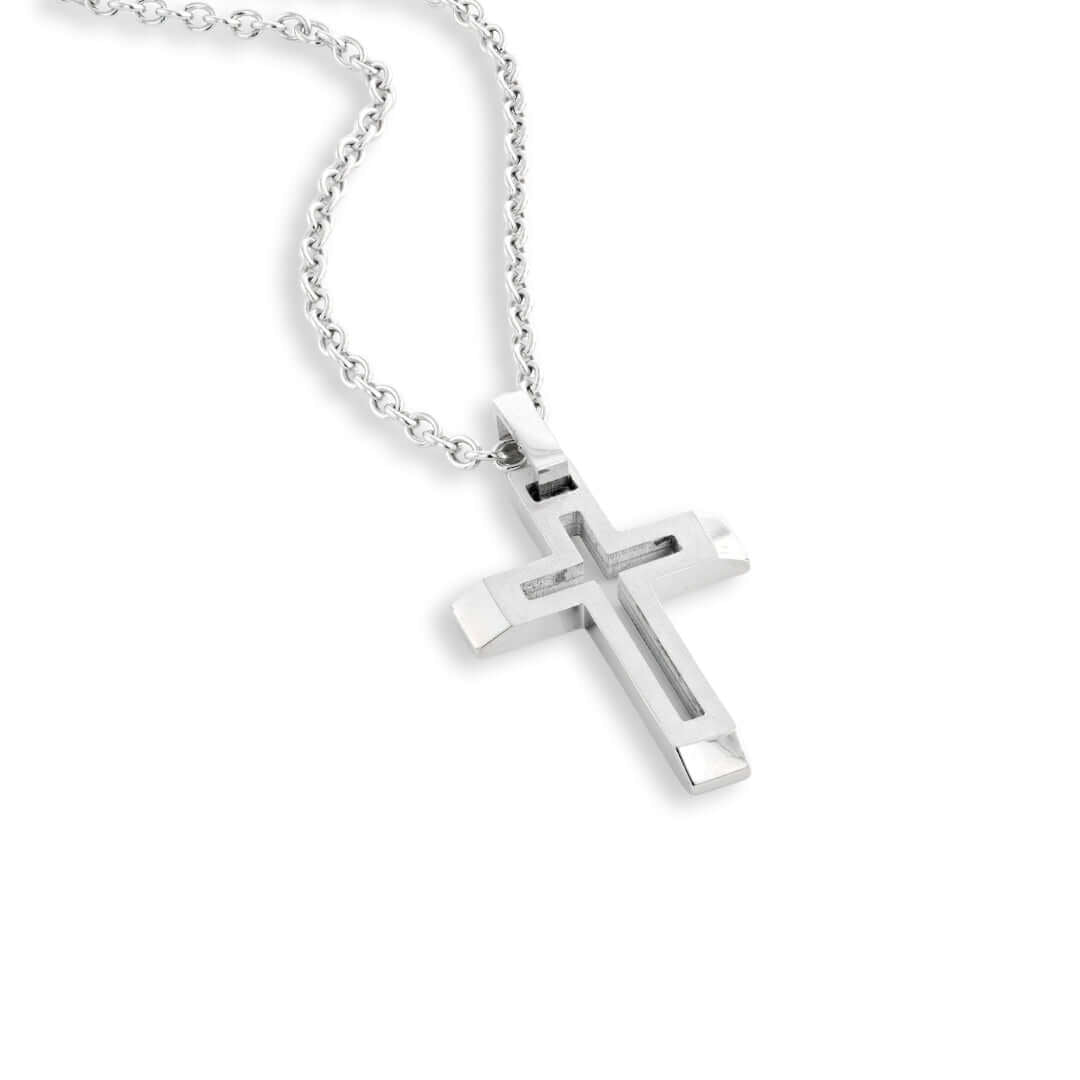 Cut Out Cross Necklace - Maximum Velocity Sports