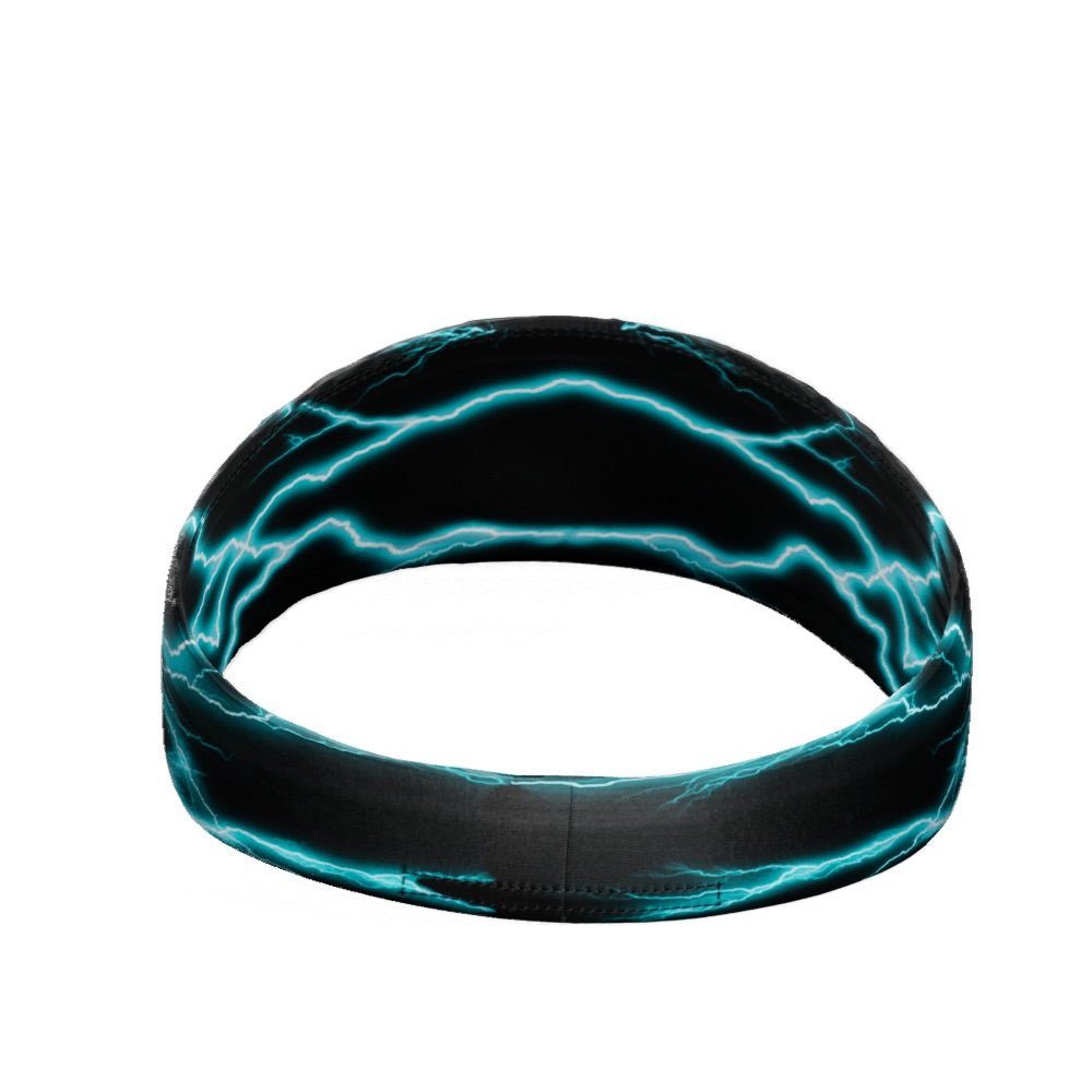 Cyan Lightning Headband - Maximum Velocity Sports