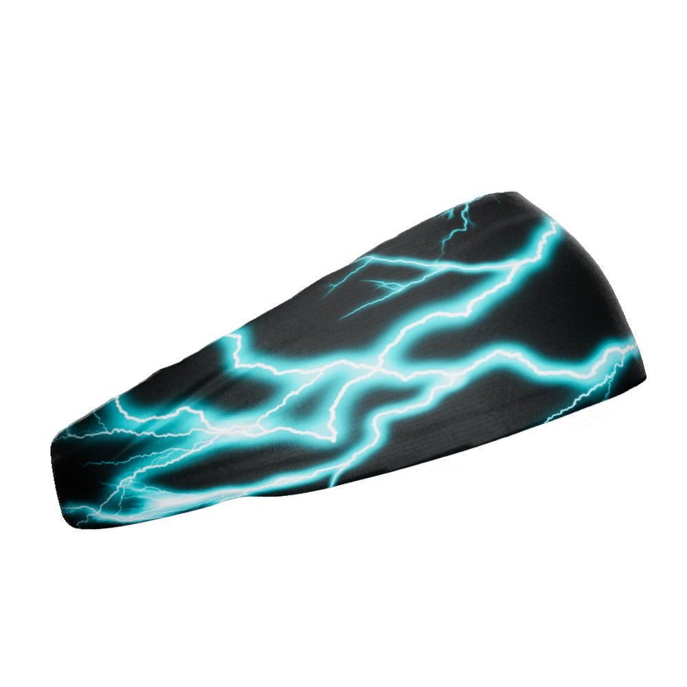 Cyan Lightning Headband - Maximum Velocity Sports