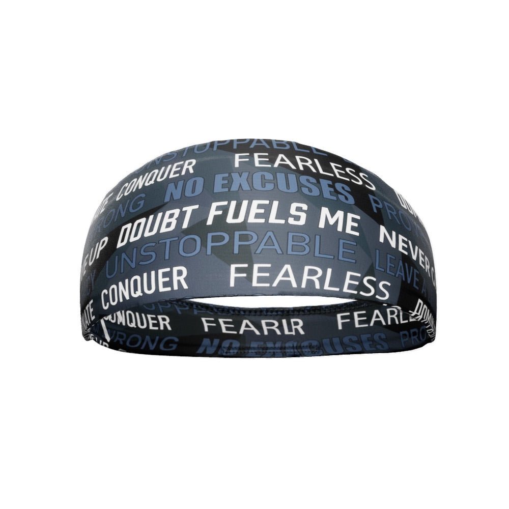 Dark Motivational Headband - Maximum Velocity Sports