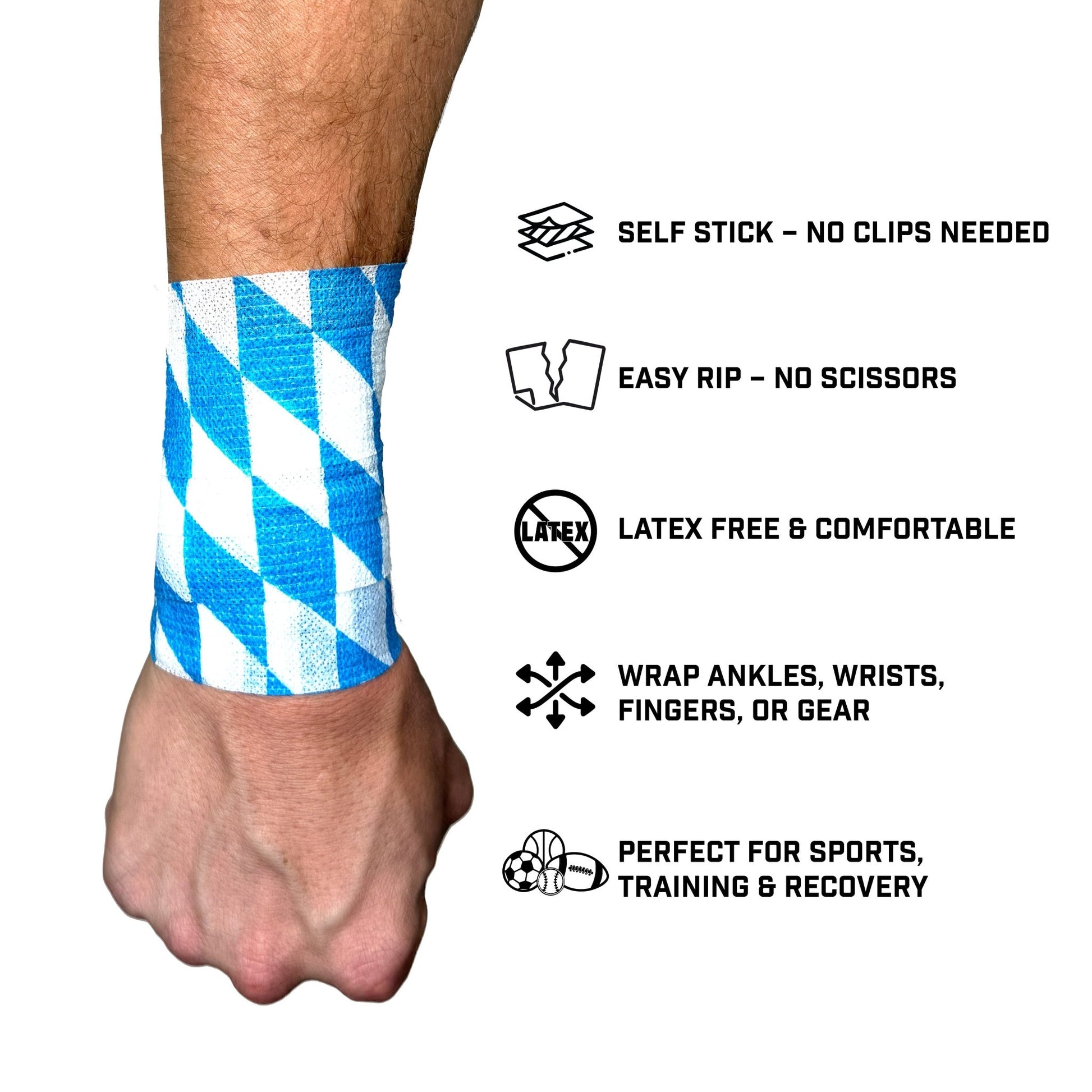 Diamond Self Stick Athletic Tape - Maximum Velocity Sports