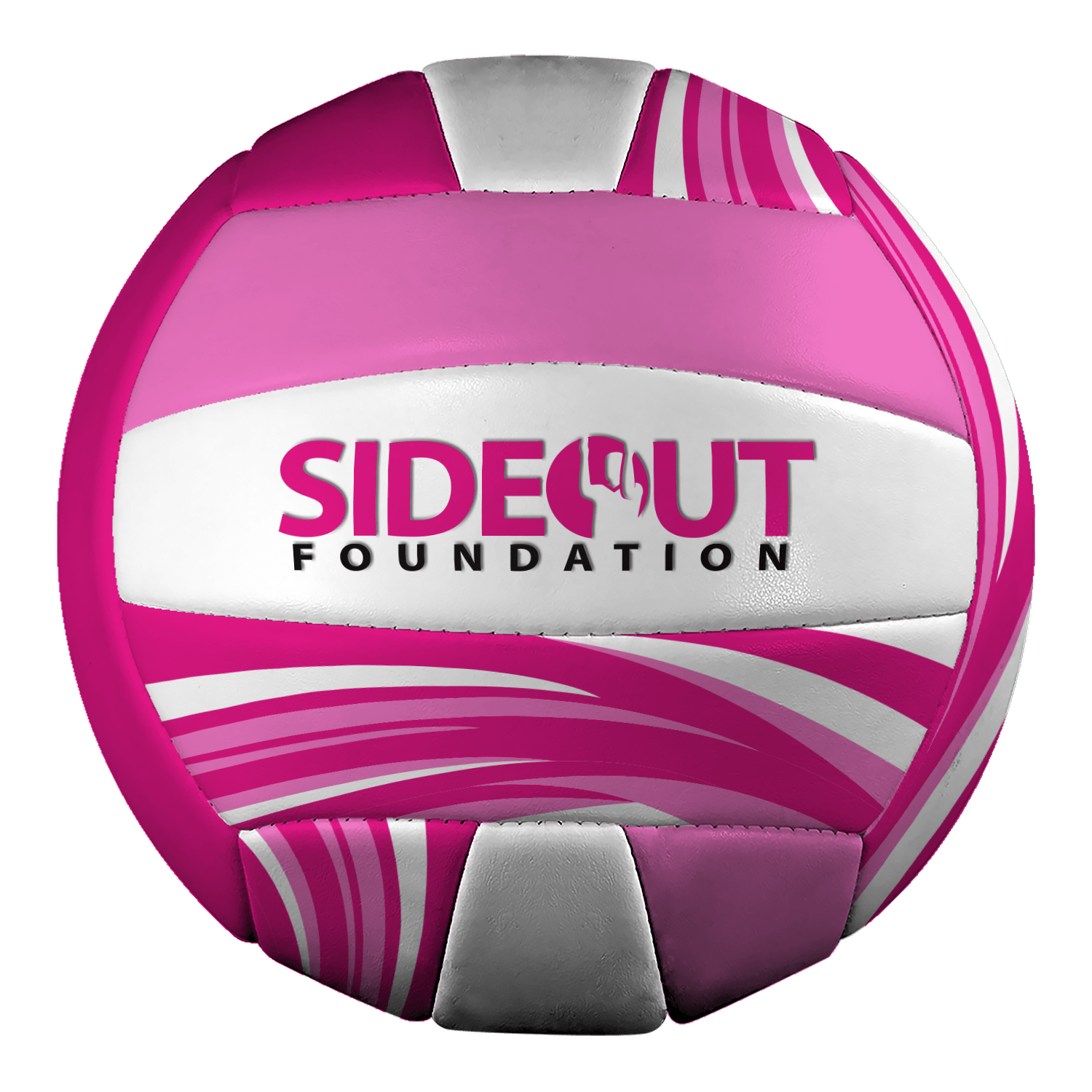Dig Pink Sideout Mini Volleyball - Maximum Velocity Sports
