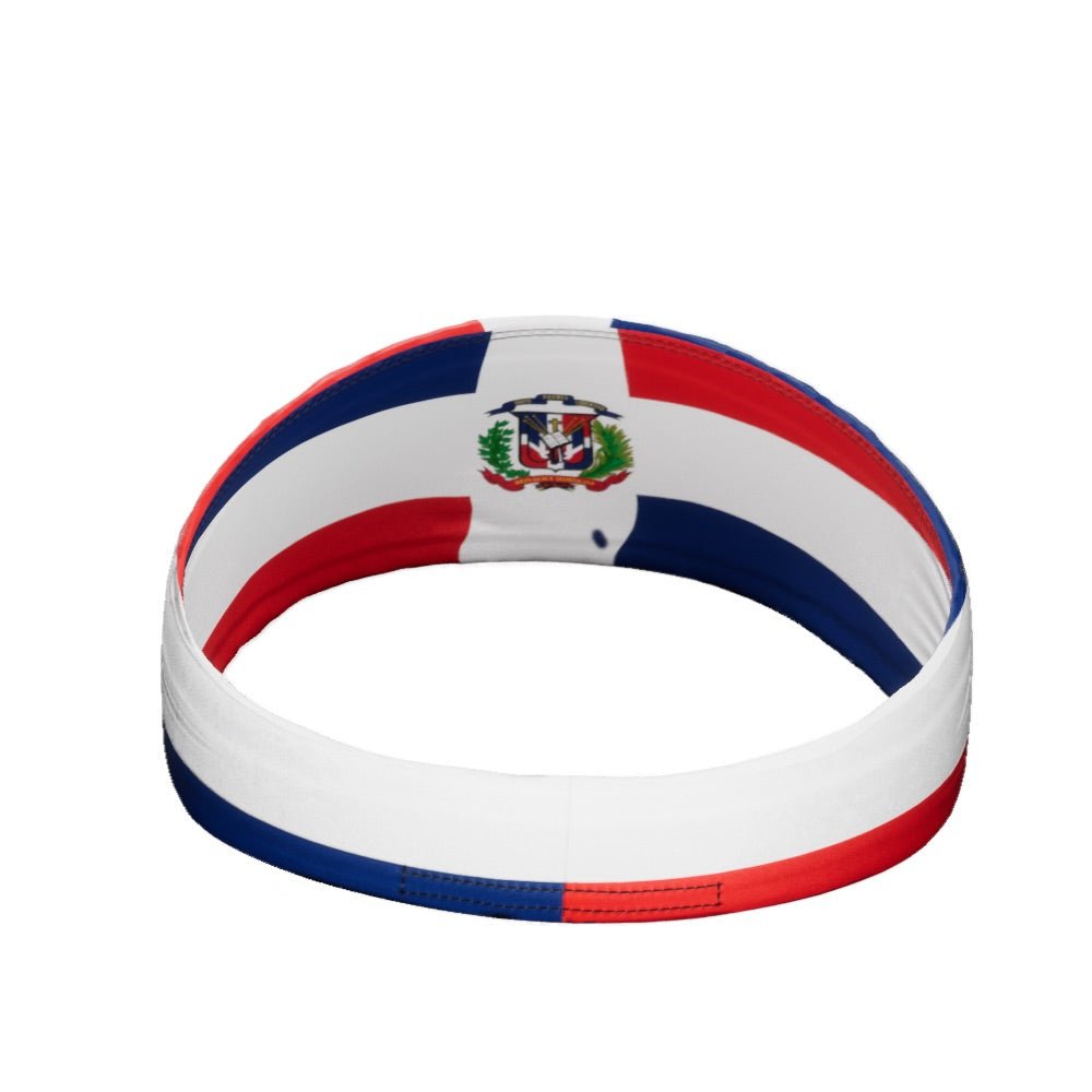 Dominican Republic Flag Headband - Maximum Velocity Sports