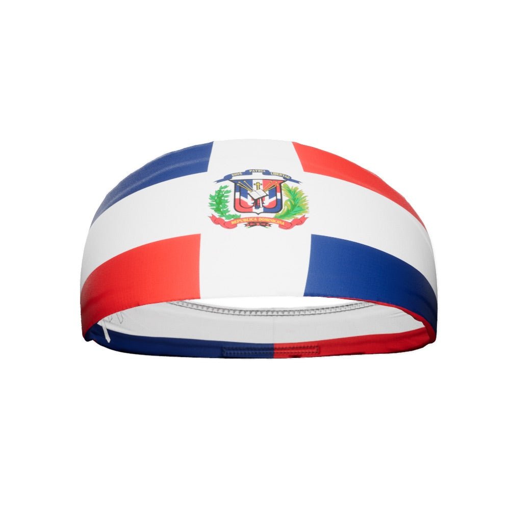 Dominican Republic Flag Headband - Maximum Velocity Sports