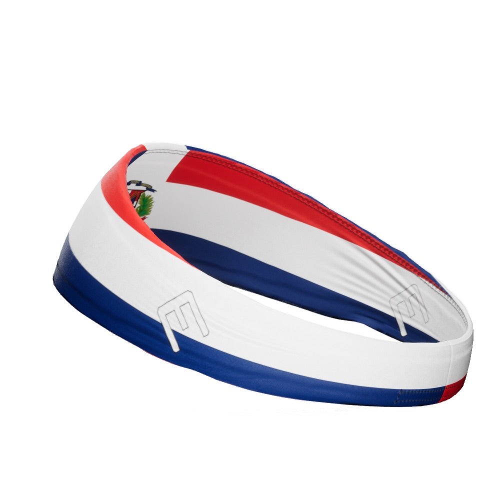 Dominican Republic Flag Headband - Maximum Velocity Sports