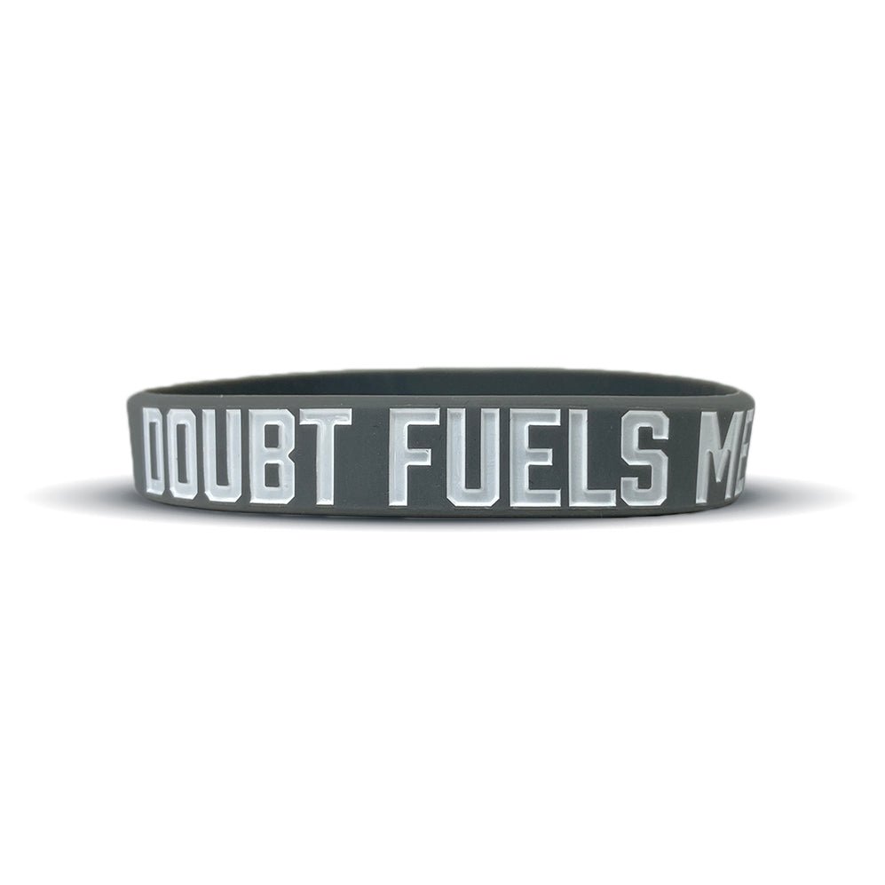 DOUBT FUELS ME Wristband - Maximum Velocity Sports