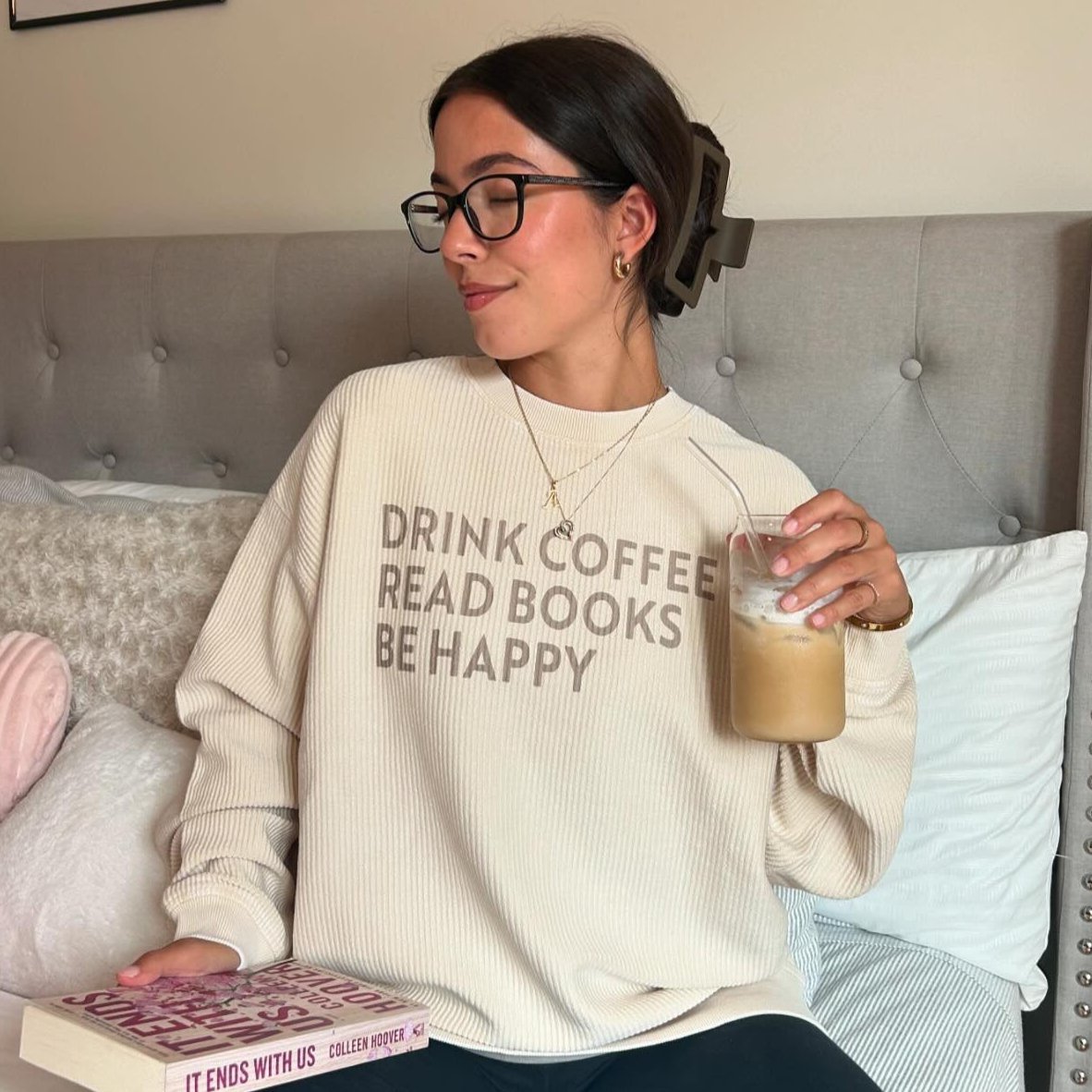 Drink Coffee Read Books Be Happy - Maximum Velocity Sports