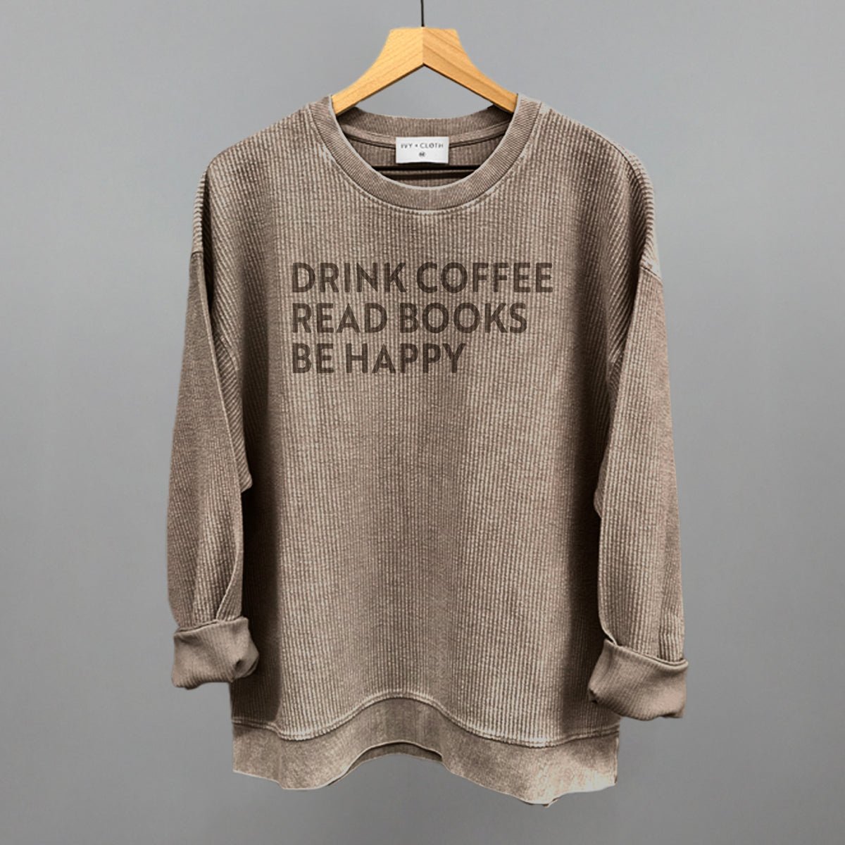 Drink Coffee Read Books Be Happy - Maximum Velocity Sports