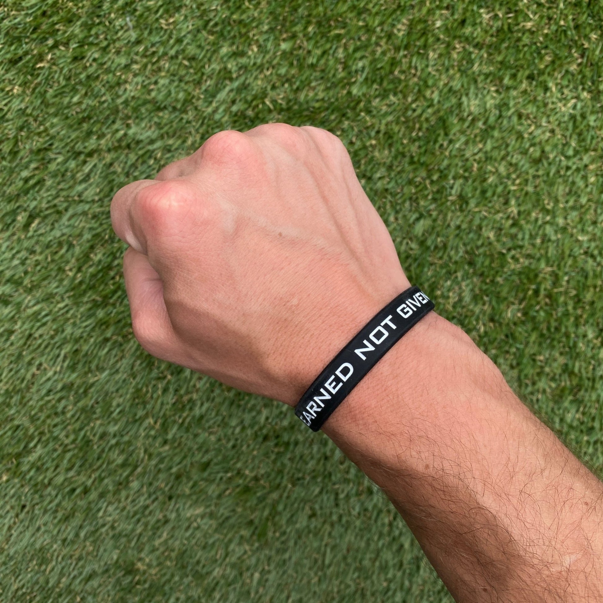 EARNED NOT GIVEN Wristband - Maximum Velocity Sports