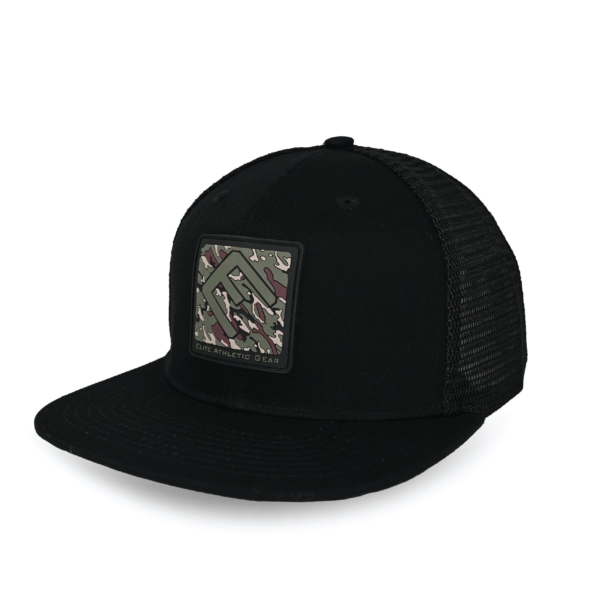 Elite Camo Trucker Hat - Maximum Velocity Sports
