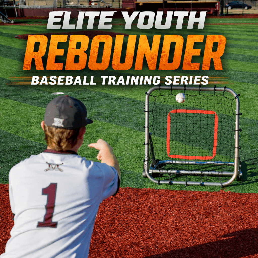 Elite Youth Rebounder Series – Youth Baseball Training System for Fielding Drills & At Home Practice - Maximum Velocity Sports