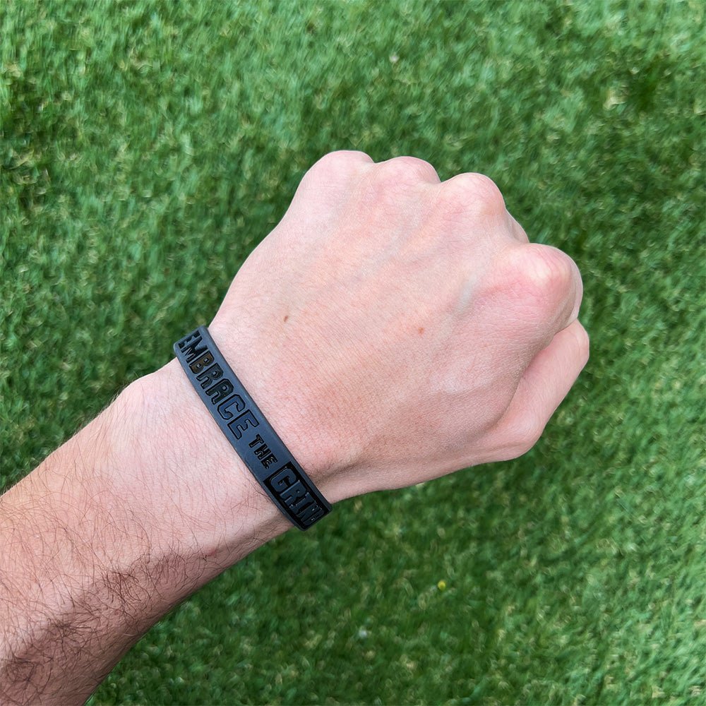 EMBRACE THE GRIND Wristband - Maximum Velocity Sports