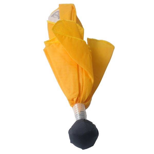 F71LBL - Long Throw Ball Type Penalty Flag - Yellow w/ Black Ball - Maximum Velocity Sports