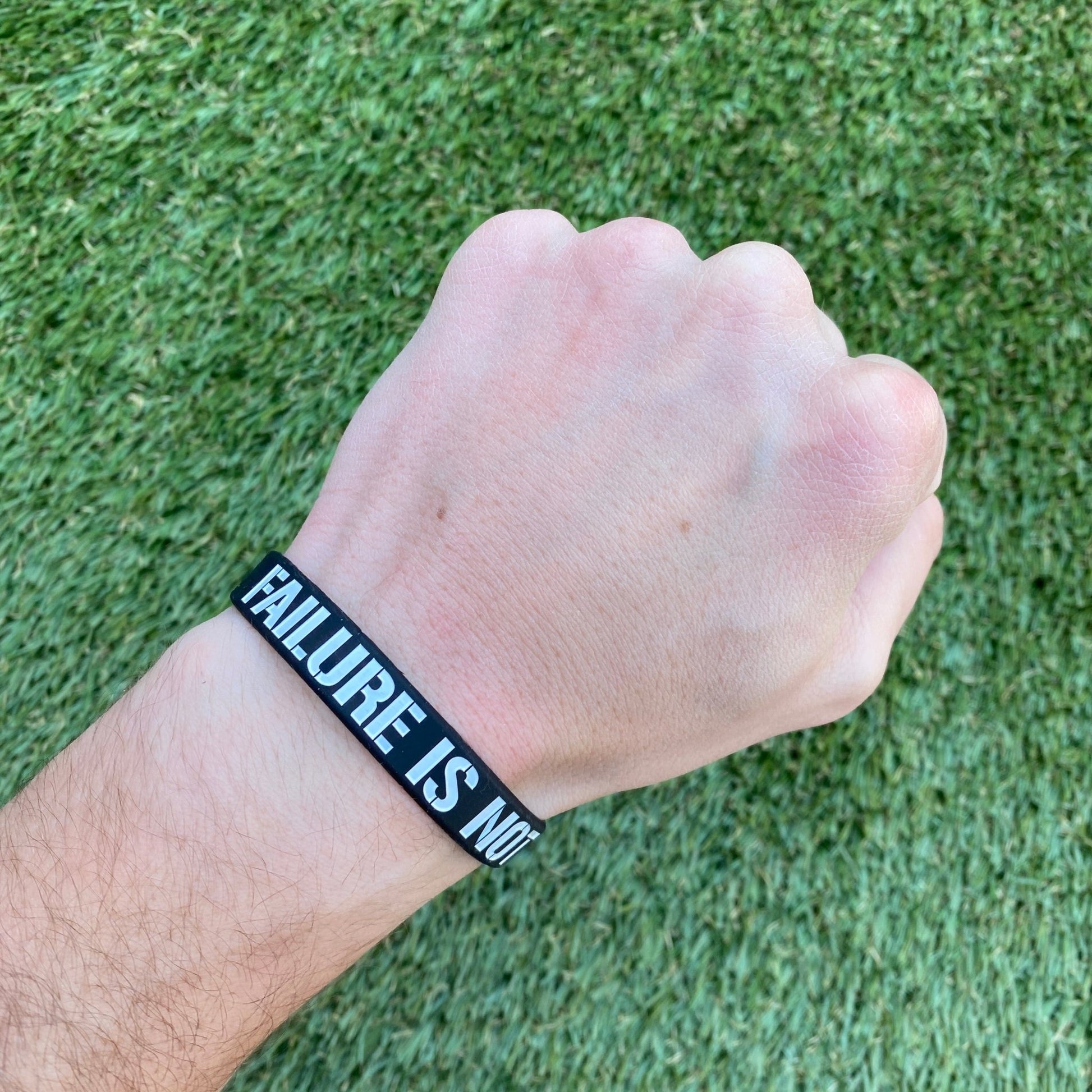 FAILURE IS NOT AN OPTION Wristband - Maximum Velocity Sports