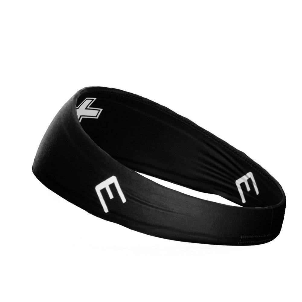 Faith Cross Black Headband - Maximum Velocity Sports