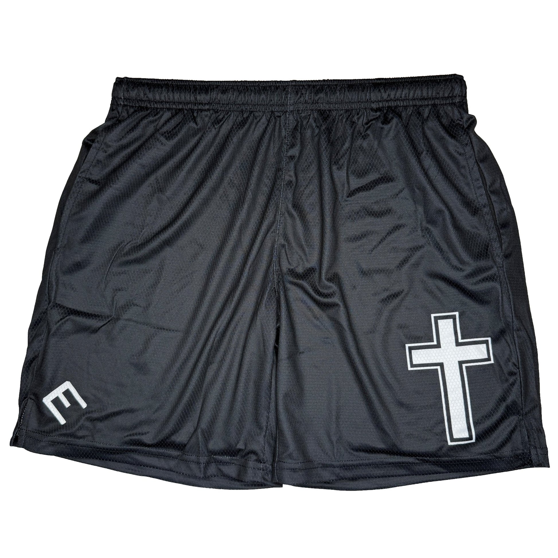 Faith Cross Black Shorts - Maximum Velocity Sports