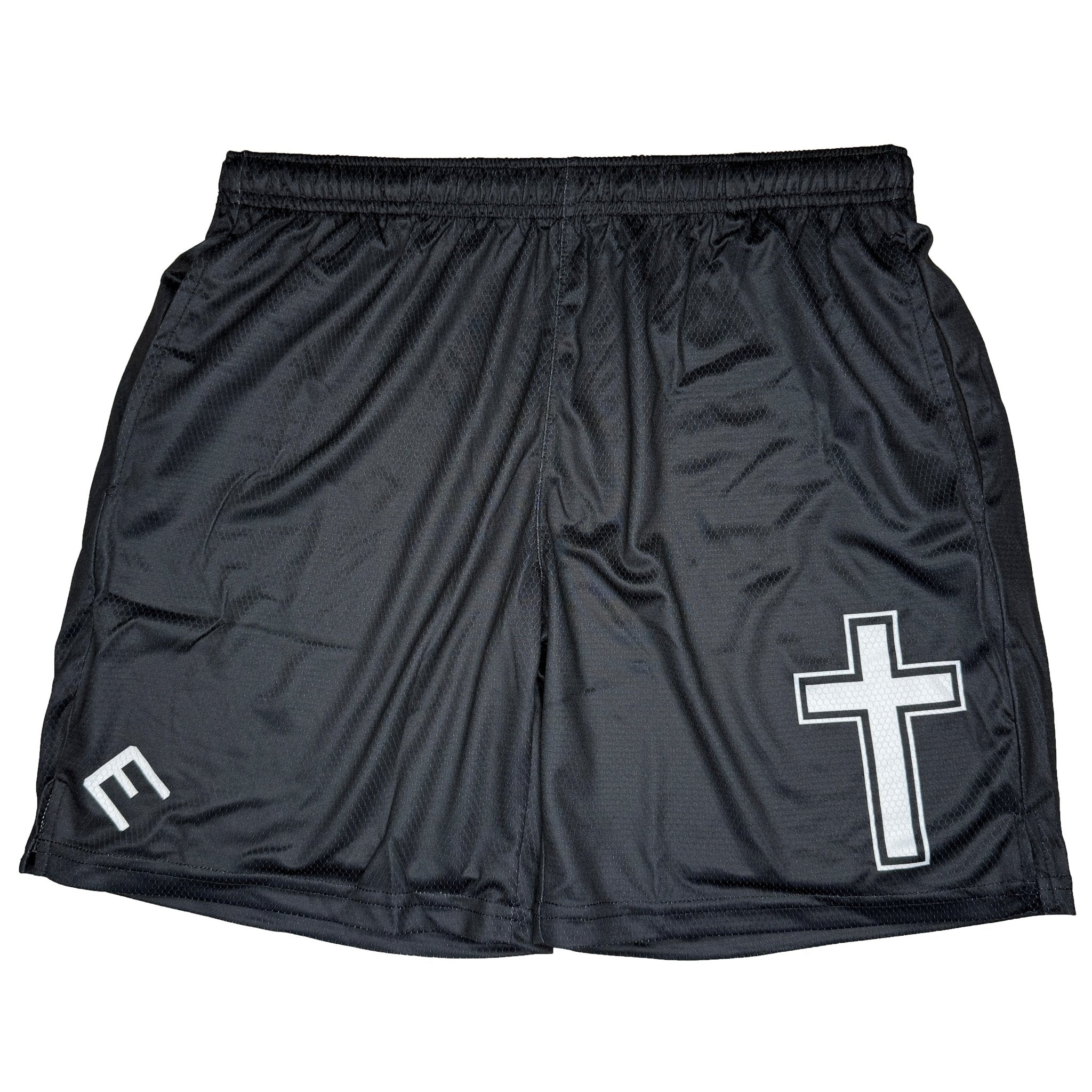 Faith Cross Black Shorts - Maximum Velocity Sports