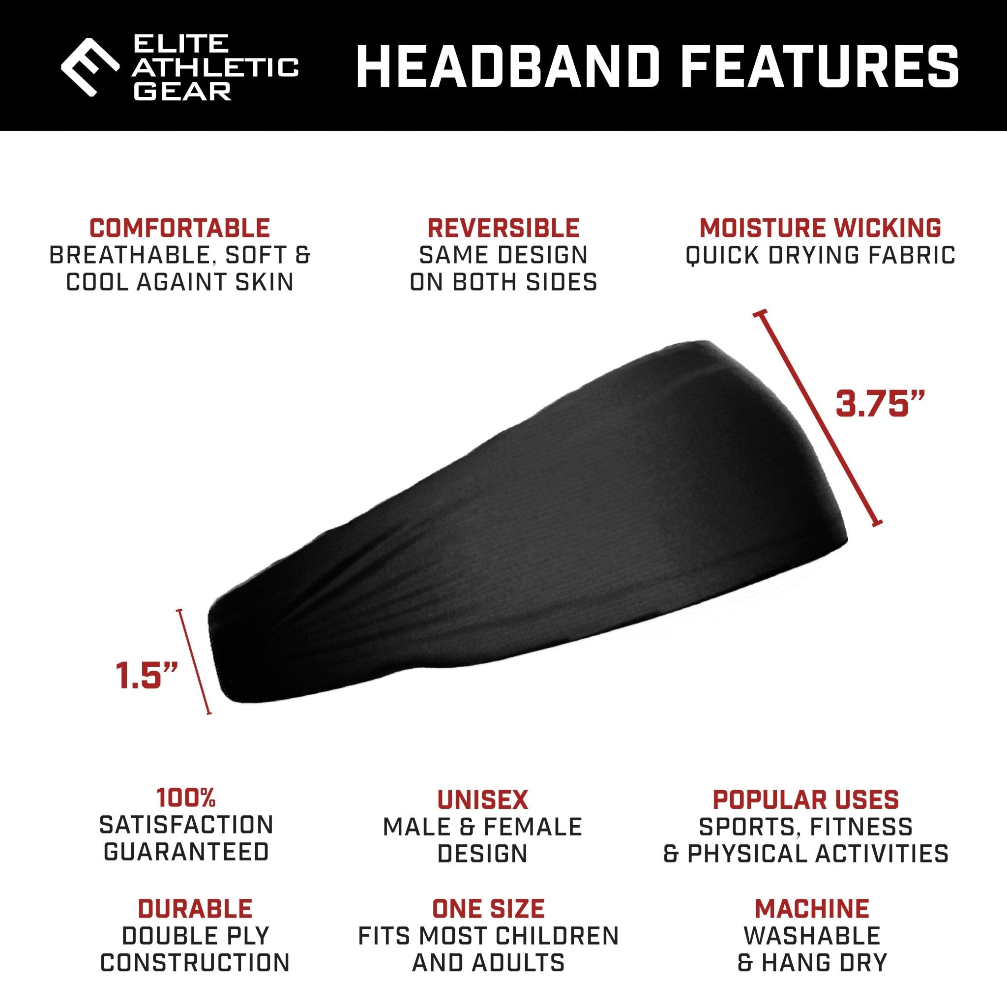 Faith Cross Maroon Headband - Maximum Velocity Sports