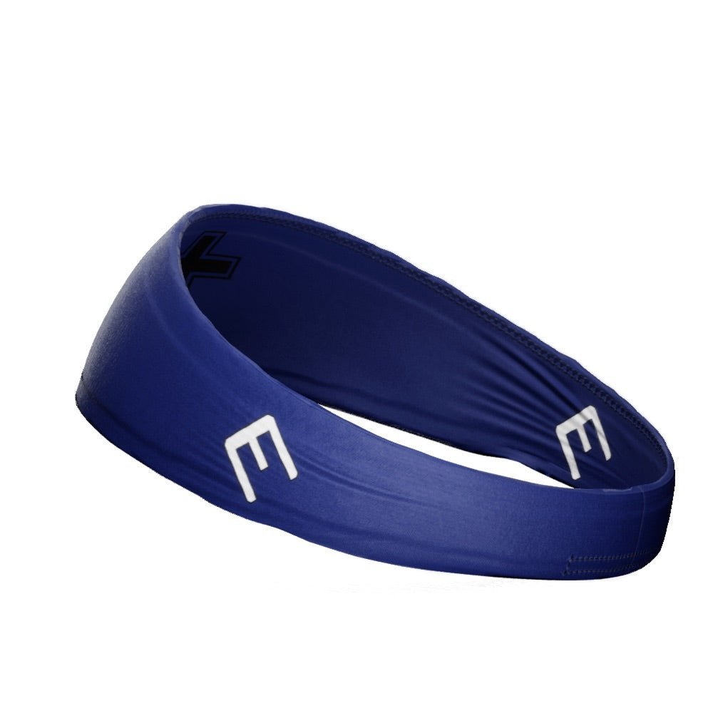Faith Cross Navy Headband - Maximum Velocity Sports