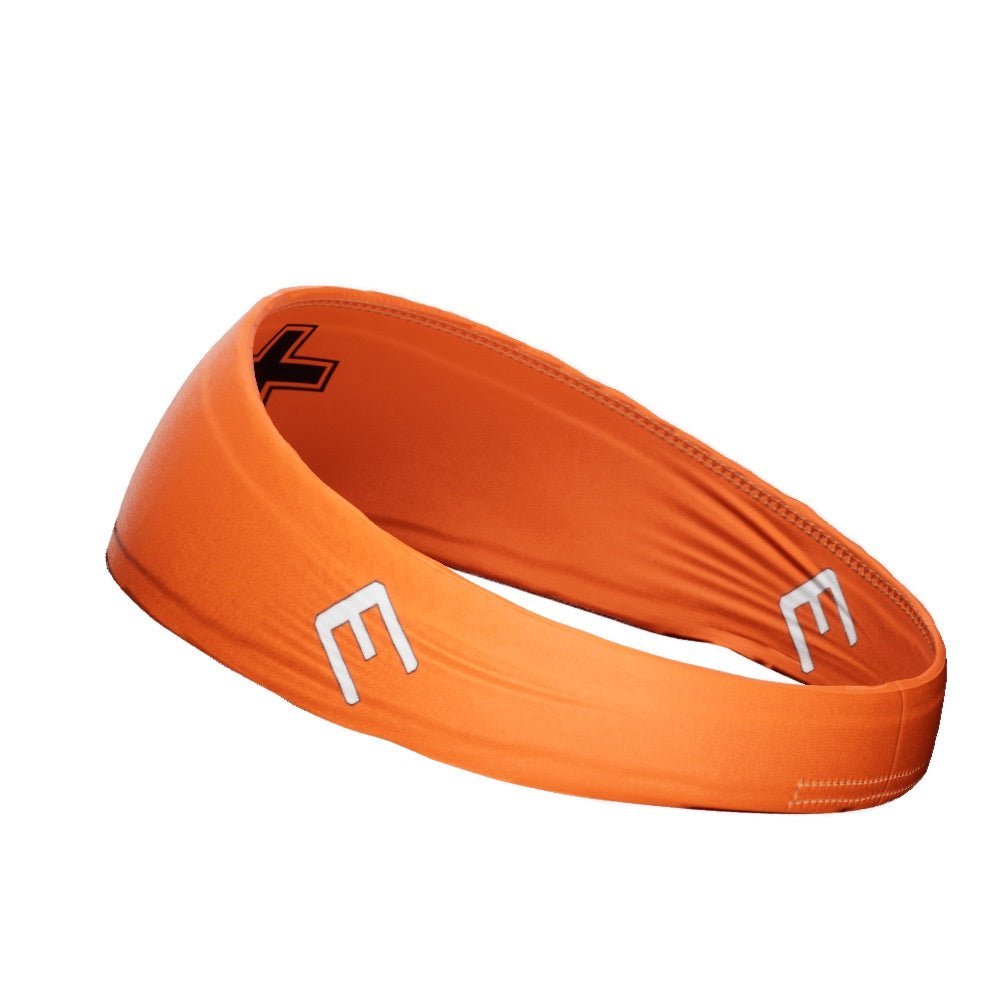 Faith Cross Orange Headband - Maximum Velocity Sports