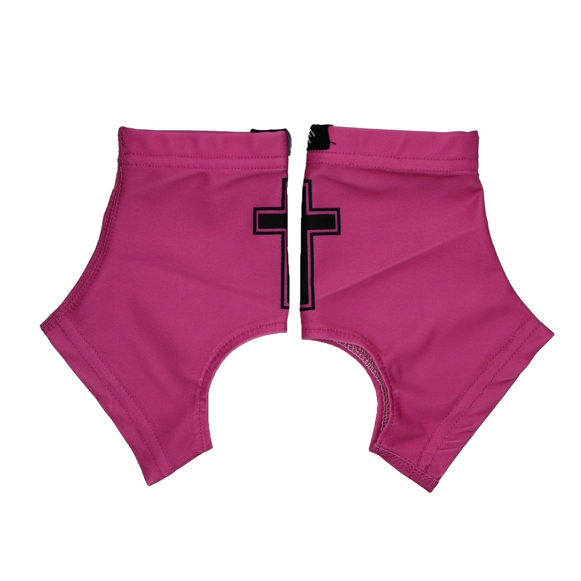 Faith Cross Pink Cleat Covers (Spats) - Maximum Velocity Sports