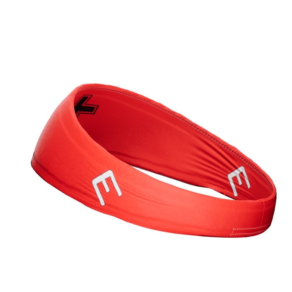 Faith Cross Red Headband - Maximum Velocity Sports