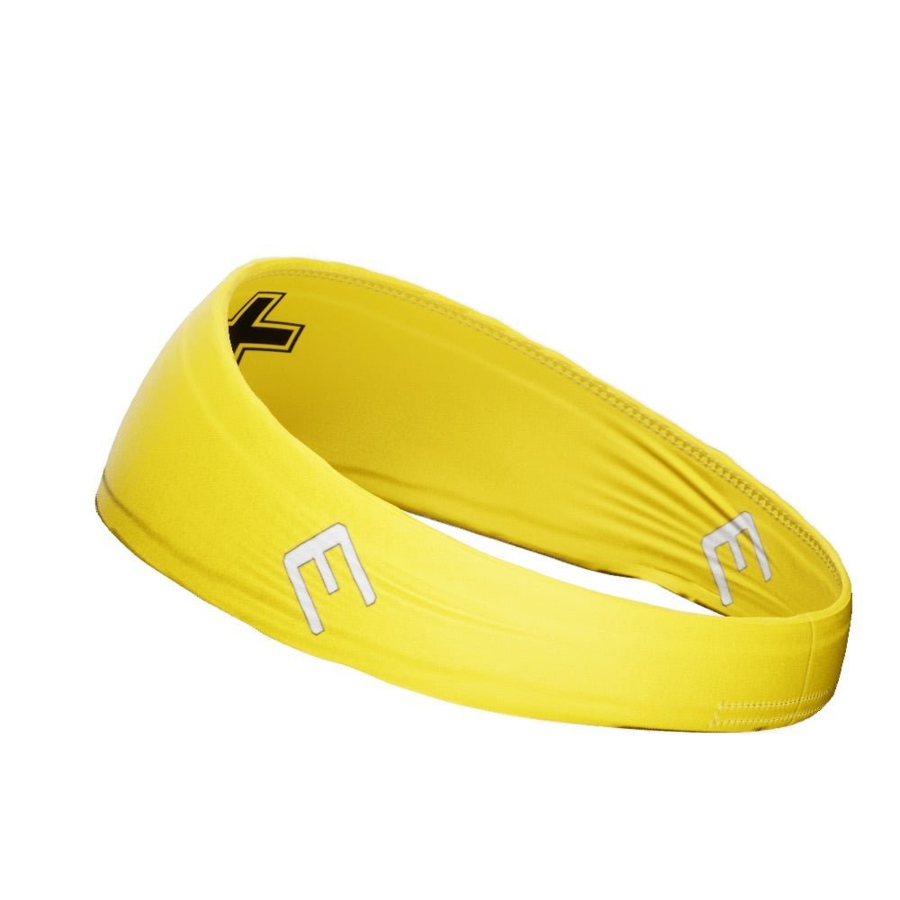 Faith Cross Yellow Headband - Maximum Velocity Sports