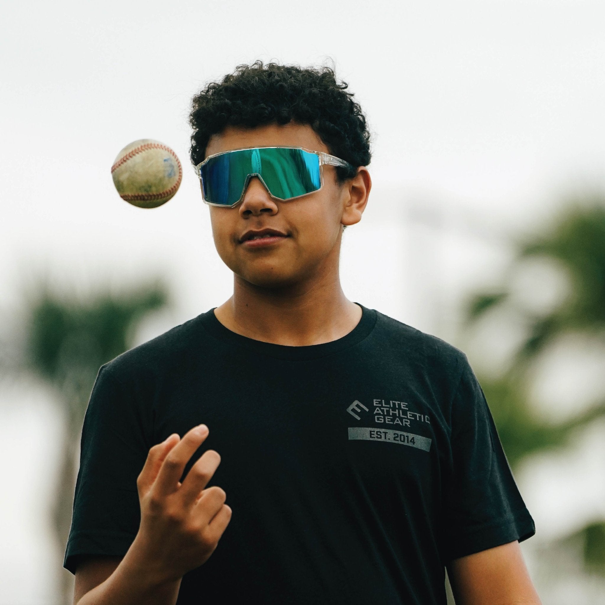 FLARE - Crystal Blue Polarized Sunglasses - Maximum Velocity Sports