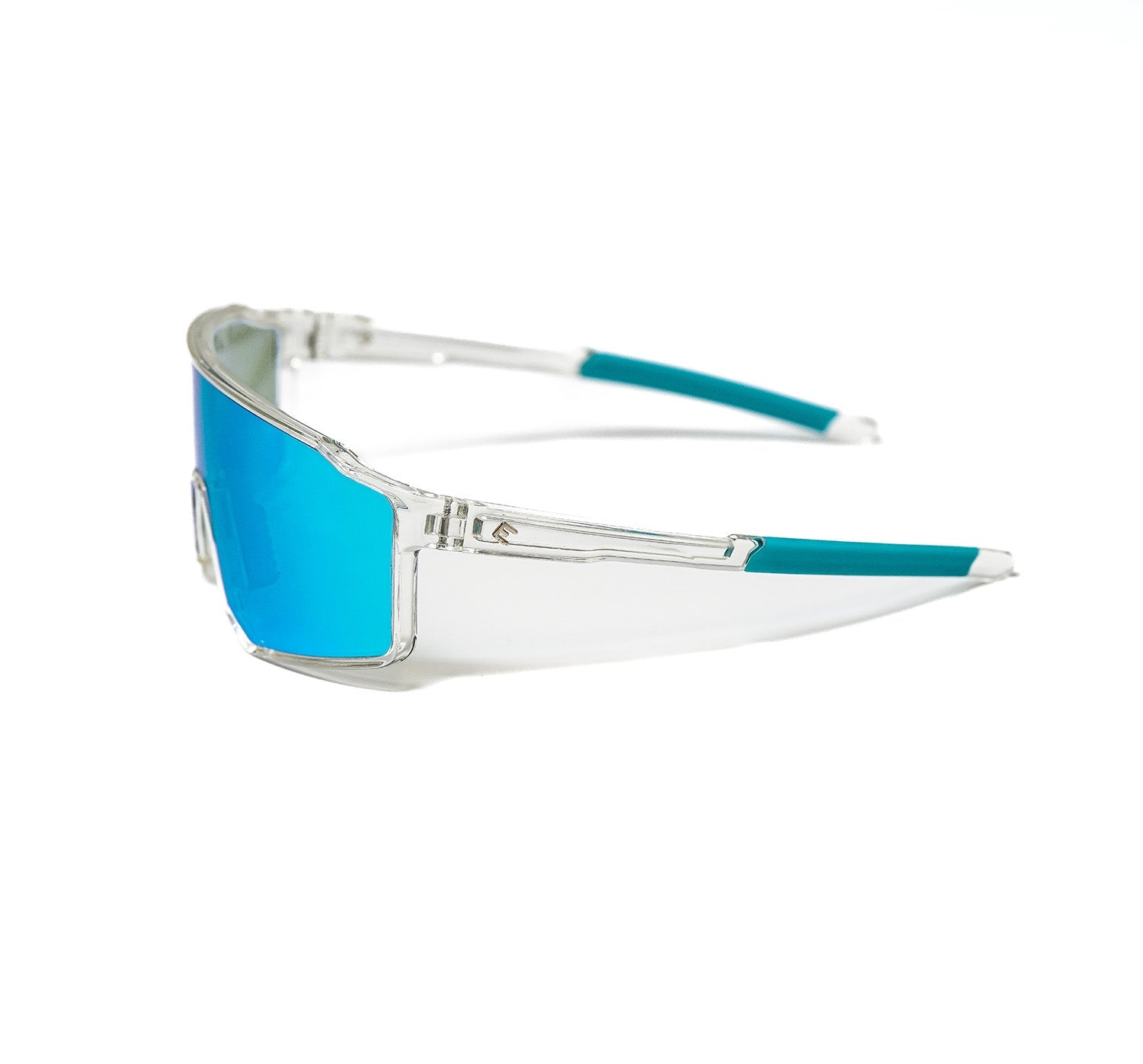 FLARE - Crystal Blue Polarized Sunglasses - Maximum Velocity Sports