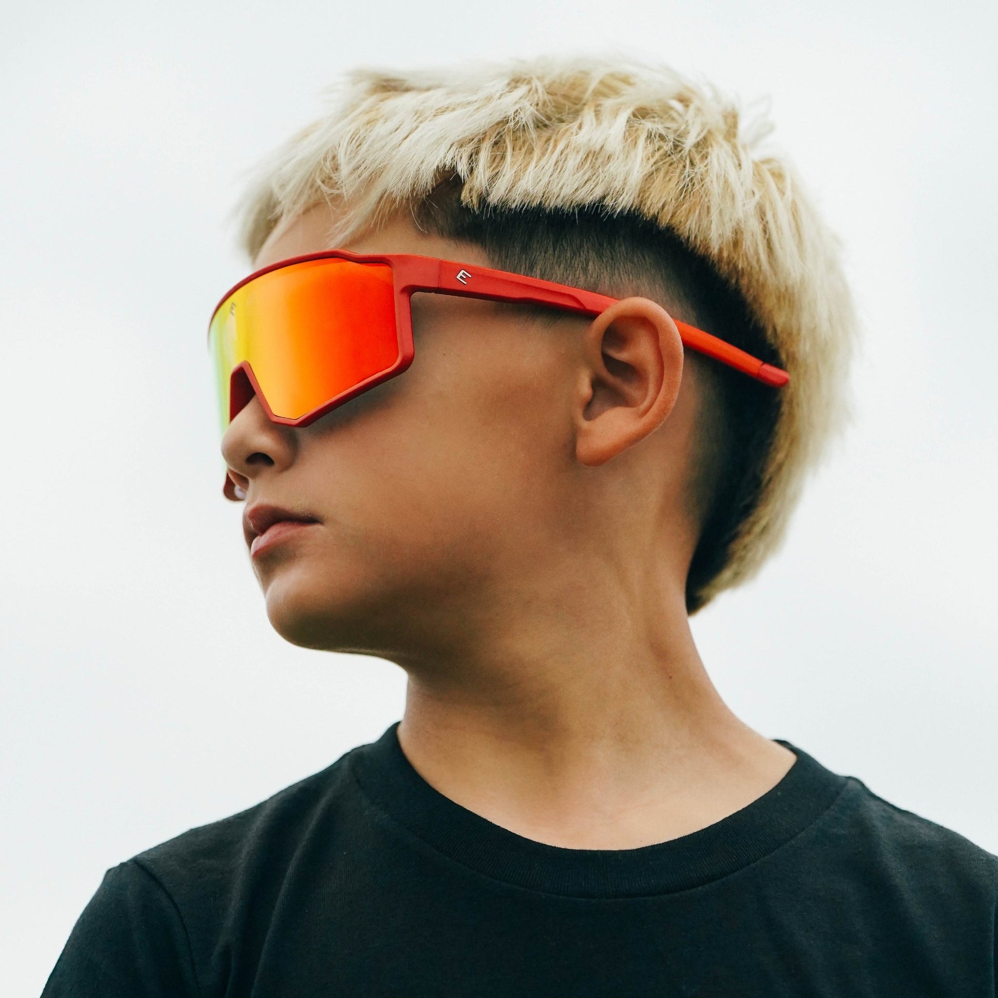 FLARE - Fire Red Polarized Sunglasses - Maximum Velocity Sports