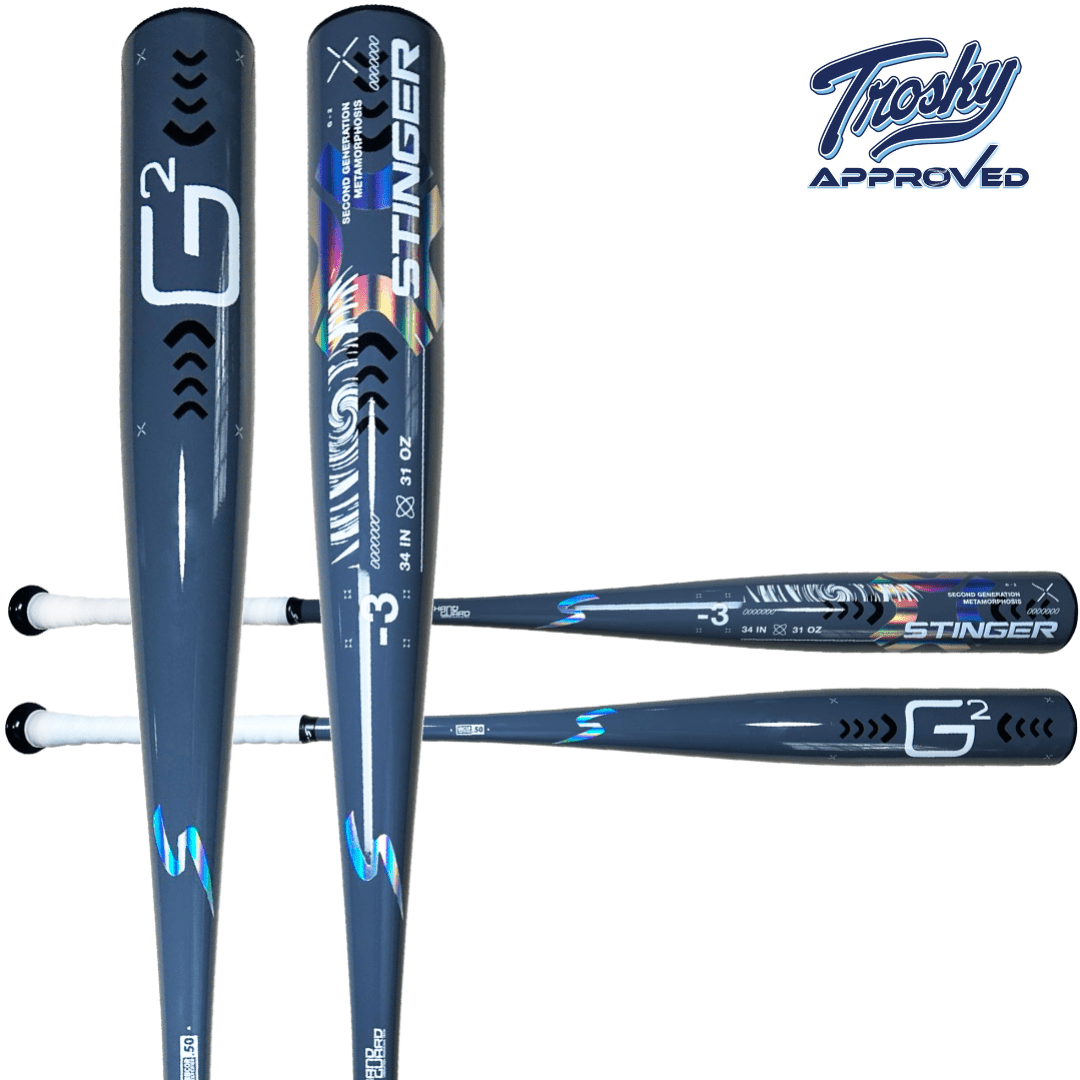 G2 Aluminum BBCOR Certified - 3 Baseball Bat - Maximum Velocity Sports