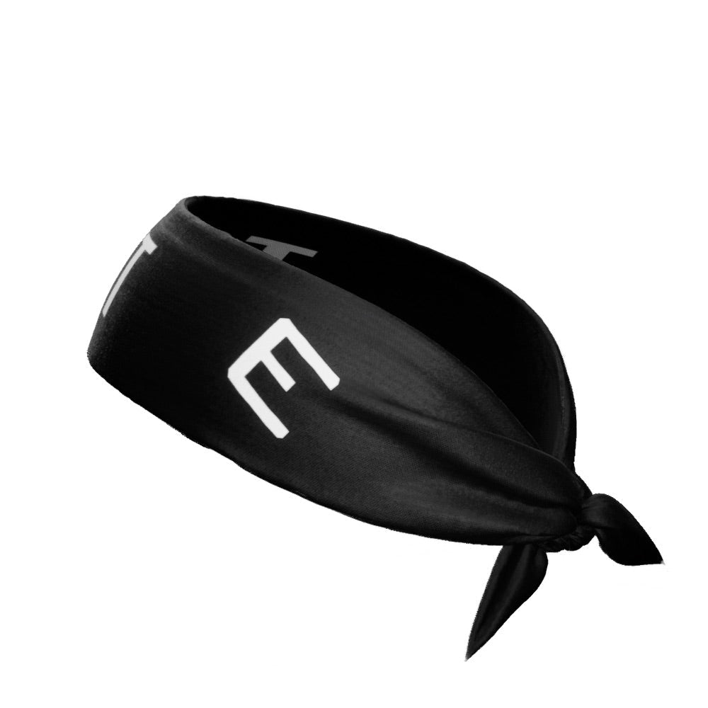 GOAT Tie Headband (Black) - Maximum Velocity Sports