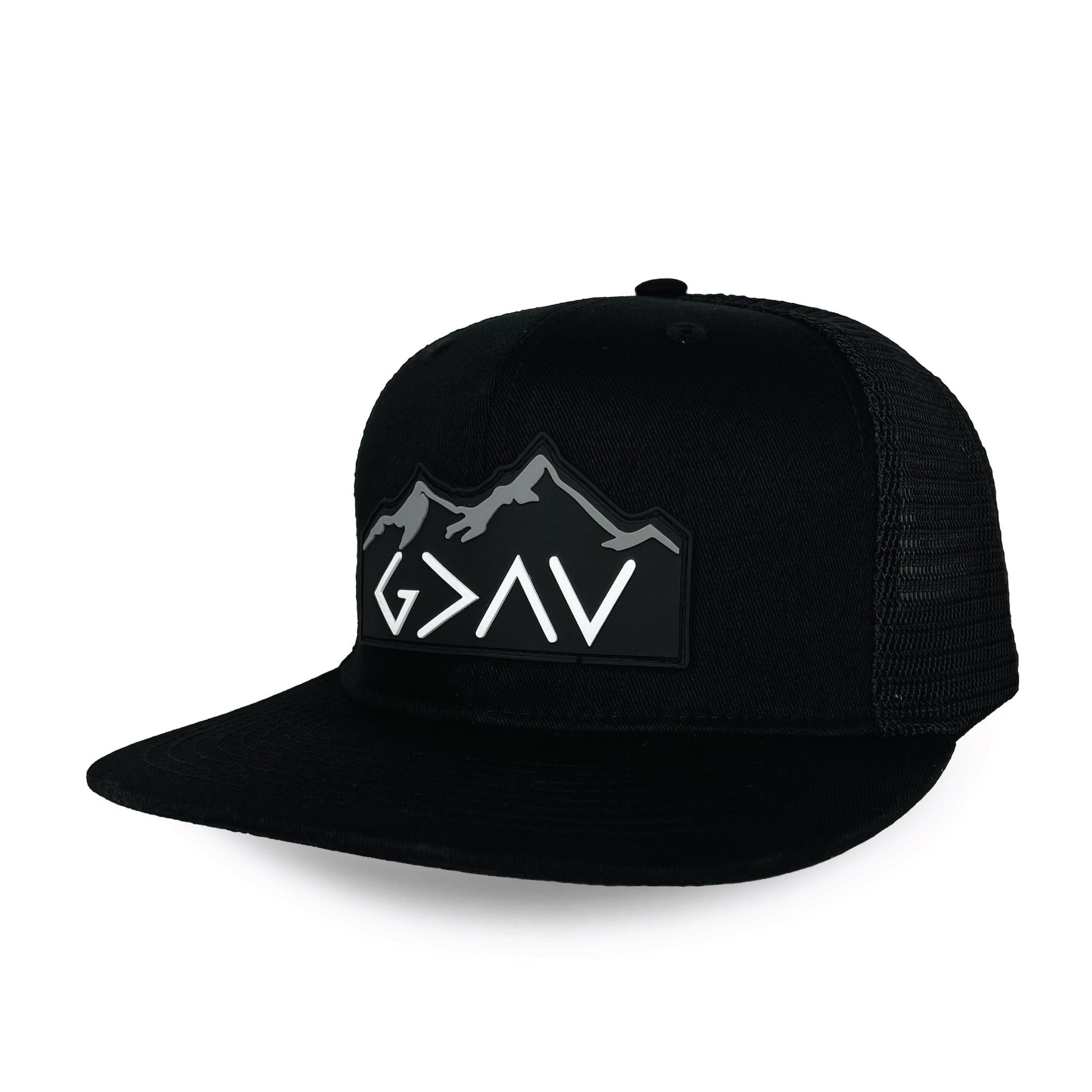 God Is Greater Than The Highs and Lows Trucker Hat - Maximum Velocity Sports