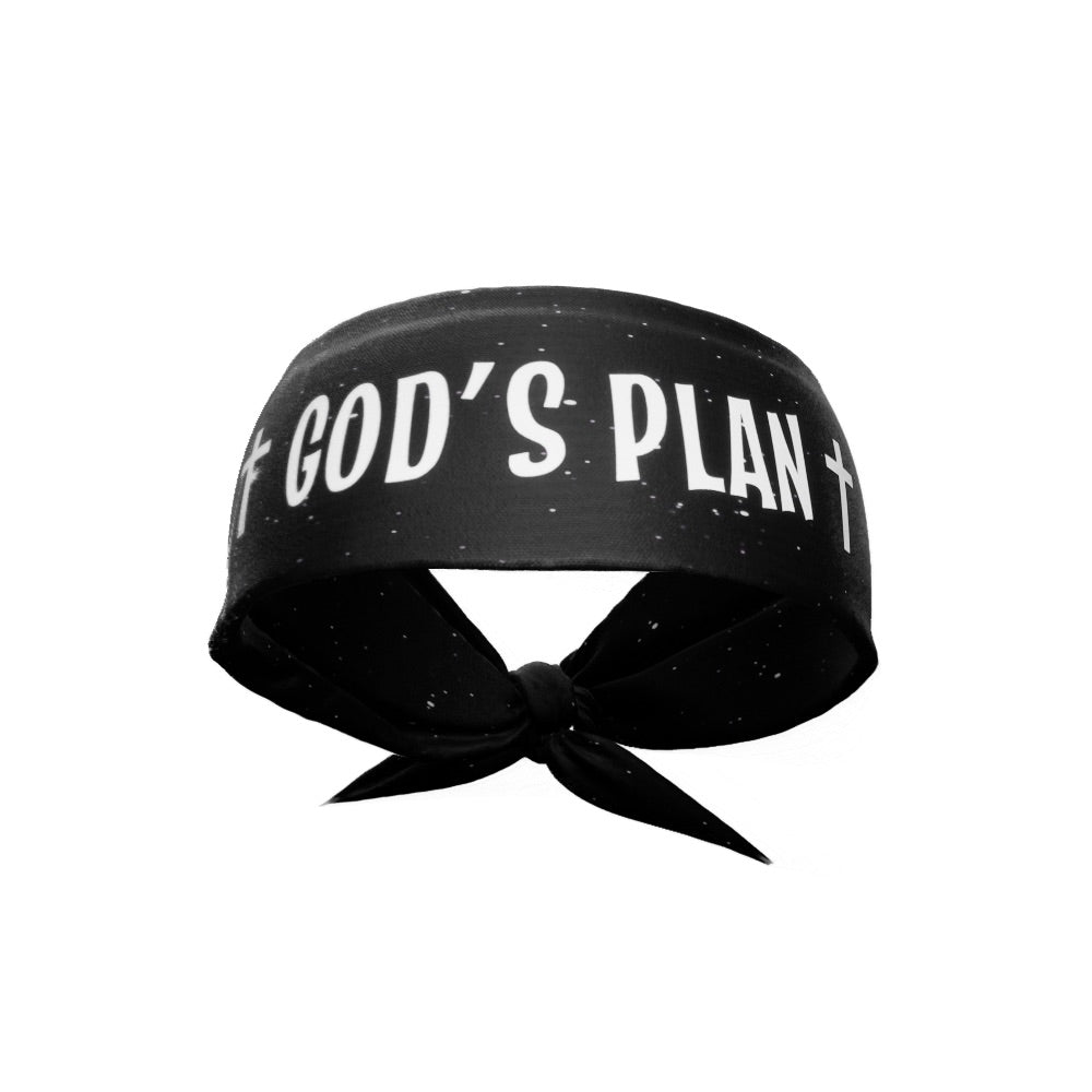 God's Plan Tie Headband - Maximum Velocity Sports