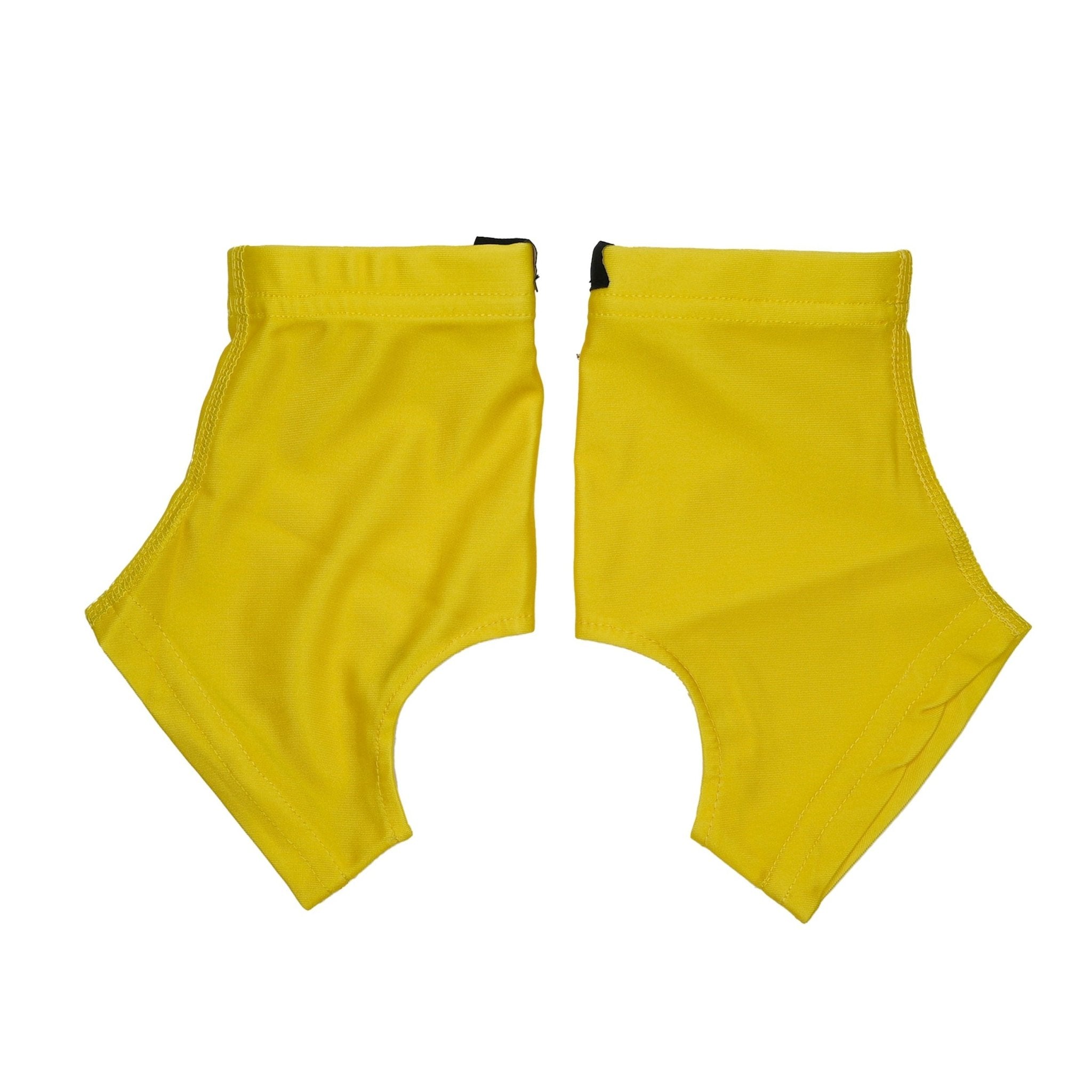 Gold Cleat Covers (Spats) - Maximum Velocity Sports