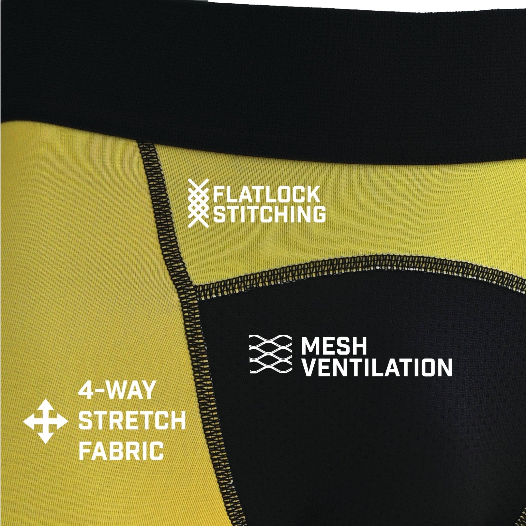 Gold Compression Tights - Maximum Velocity Sports