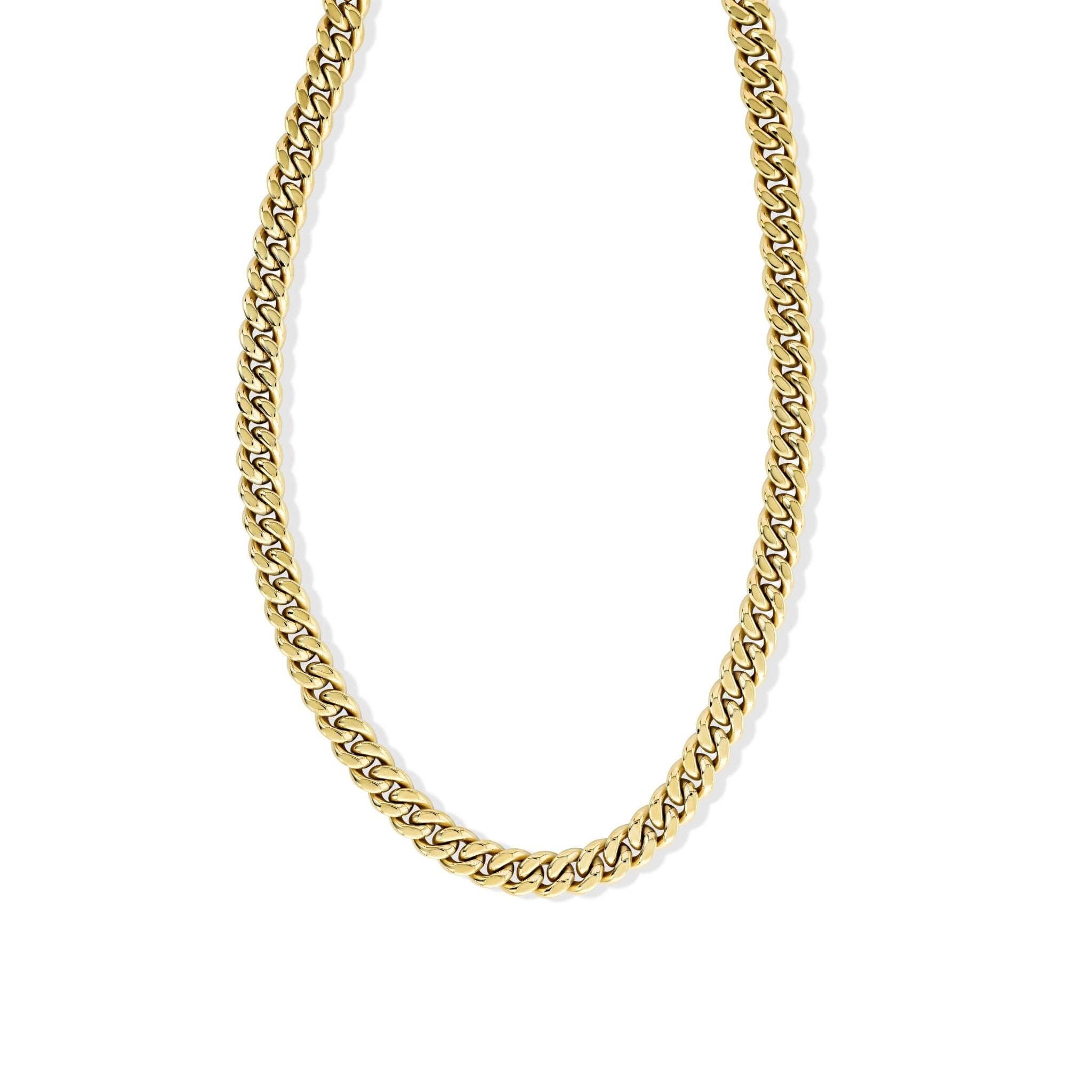 Gold Cuban Link Chain | 8mm | Stainless Steel - Maximum Velocity Sports