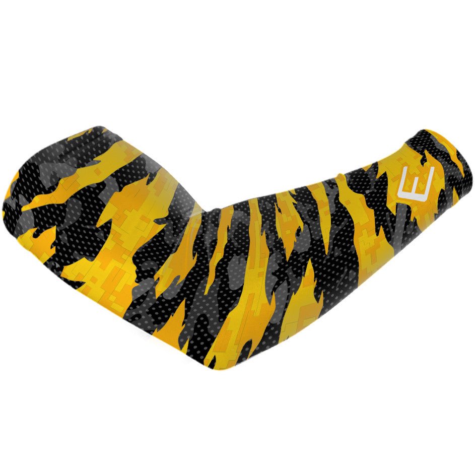 Gold Fierce Arm Sleeve - Maximum Velocity Sports