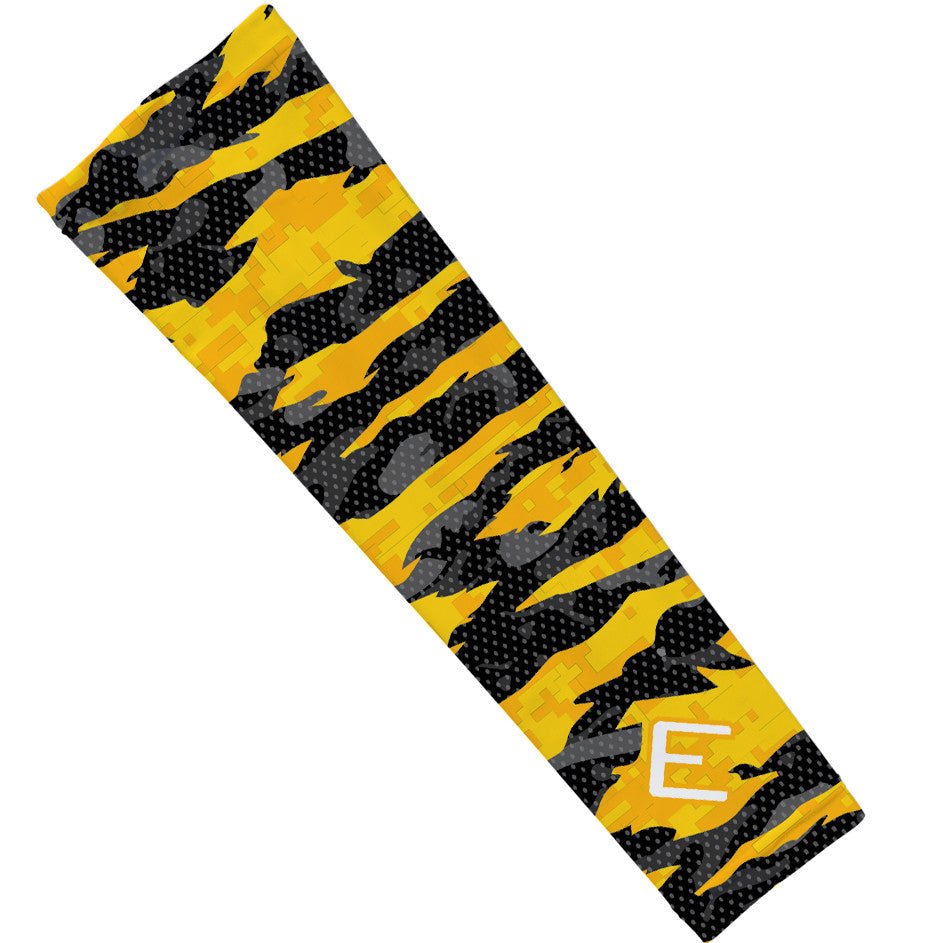 Gold Fierce Arm Sleeve - Maximum Velocity Sports